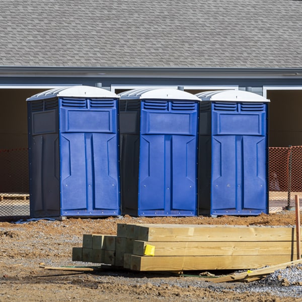 how do you ensure the portable toilets are secure and safe from vandalism during an event in Jamestown